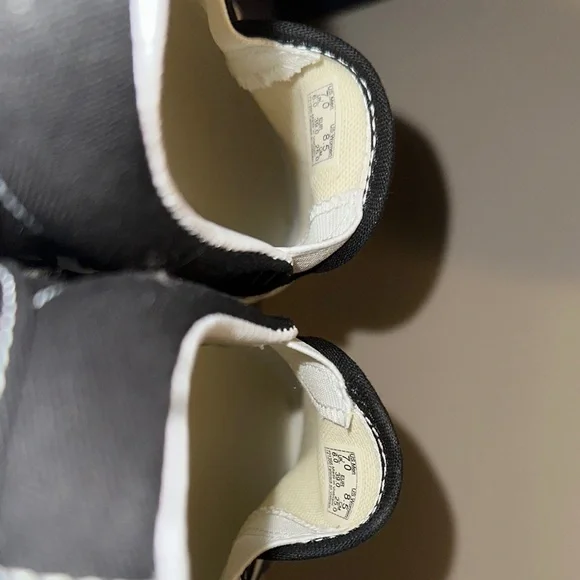 Vans Black and White Checkerboard Slip-On Sneakers - Picture 5 of 5